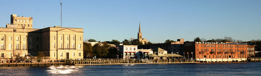 Wilmington, North Carolina, waterfront.