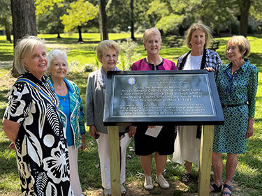 Members of the Thomas Wotton, Surgeon Chapter.